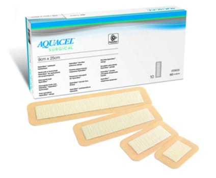 Gelbildande Aquacel surgical 9x25cm steril vidhäftande