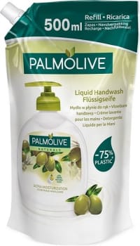 Flytande tvål Palmolive Milk 500ml refill parfymerad