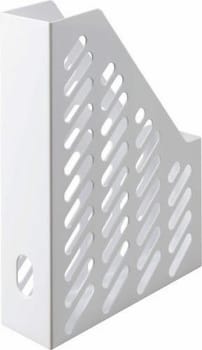 Tidskriftsamlare Han A4 vit plast 74x238x310mm