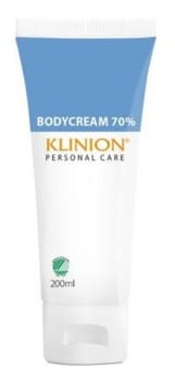 Hudkräm fet Klinion 70% 200ml pH 5,0 oparfymerad Svanenmärkt