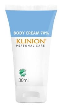 Hudkräm fet Klinion 70% 30ml pH 5,0 oparfymerad Svanenmärkt