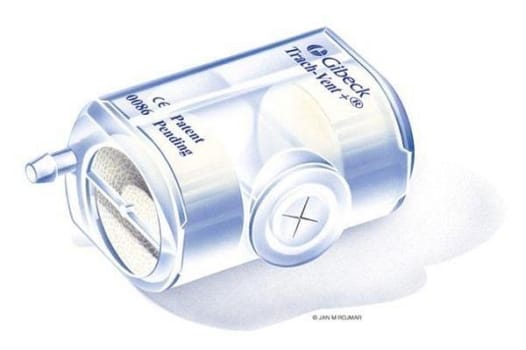 Fukt/värmeväxlare trach-vent+ m o2-nippel o membran >50ml 6,3g