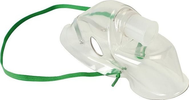 Inhalator Med Aerosolmask Vuxen Slang 2.1m Dehp-Fri