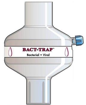 Bakterie/virusfilter rakt vuxen m port f15/m22-f22/m15 150-1500ml