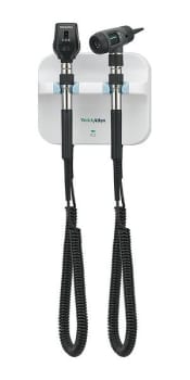 Oto-oftalmoskopset welch allyn 3,5v vägghängd