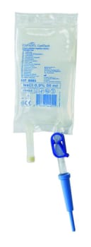 Spolset Curiflush nacl 0,9% 100ml. Steril, en påse
