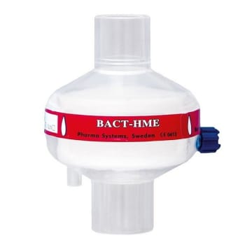 Fukt/värmeväxlare bact hme m port tv 150-1500ml 15/22mm