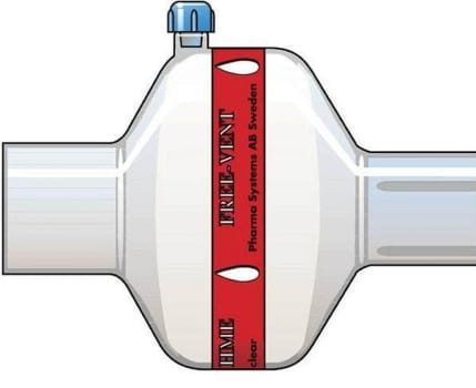 Fukt/värmeväxlare bact hme vink m port tv 150-1500ml 15/22mm