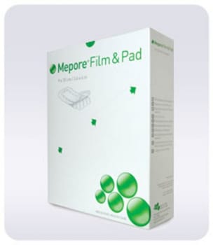 Mepore film&pad 9x10cm sårdyna 4,5x5cm steril