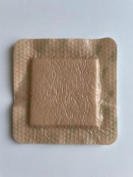 Kliniderm foam silicone border 10x10 cm steril