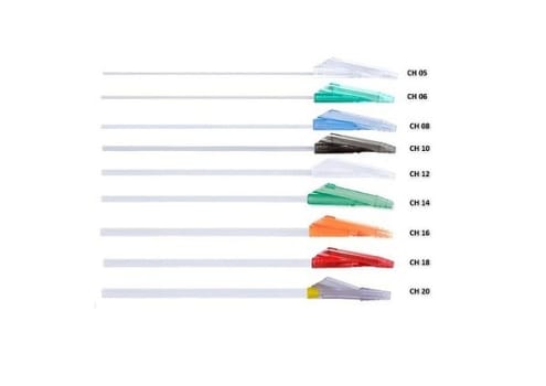 Sugkateter Rak Regl. Ch 6 Längd 40 Cm Ftalat-Fri