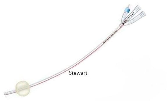 Hematurikateter SoftSimplastic CH20 42cm Nel 30ml latexballong PVC