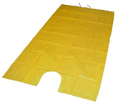Värmetäcke eng helkropps 100x195cm helkroppstäcke latex & pvcfri