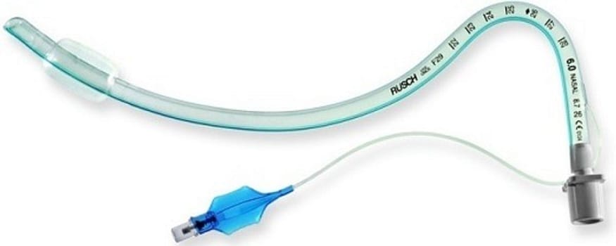 Endotrakealtub cuff 6 förformad nasal nord murphy eye DEHP-fri