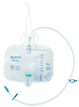 Urinpåse Post-Op Rüsch TUR-bag 4000ml 120cm slang