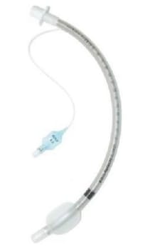 Endotrakealtub armerad med cuff 6,5 röntgentät med stämbandsmarkering