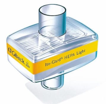 Bakterie/virusfilter Hepa light tv 200-1200ml 15/22mm osteril