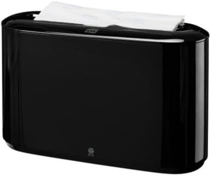 Dispenser Tork Express Multifold svart H2 plast för handduk fristående