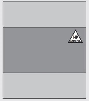 Assistansbordslakan Medline 140x190cm steril förstärkt