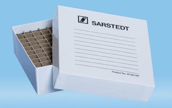 Förvaringslåda för rör 1,5ml 2ml för 100 (10x10) rör
