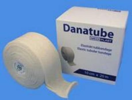 Tubgas Danatube 6cmx20m stl 56 latexfri blekt bomull