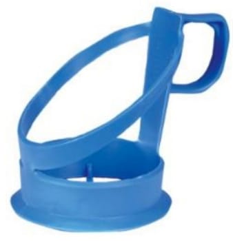 Hållare till plastbägare 21cl blå