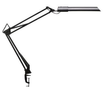 Bordslampa Swingo svart klämma 11W med bordsklämma