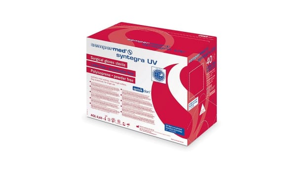 Handske op Sempermed SyntegraUV 6.5 steril latexfri natur