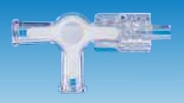 3-vägskran Fresenius vit. Steril, PVC-fri