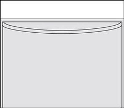 Uppsamlingspåse Barrier 40x35cm steril häftkant transparent