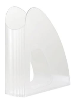 Tidskriftsamlare Office Depot A4 transp plast 75x240x255mm