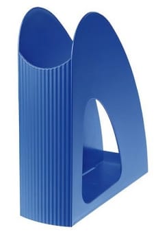 Tidskriftsamlare Office Depot A4 blå plast 75x240x255mm