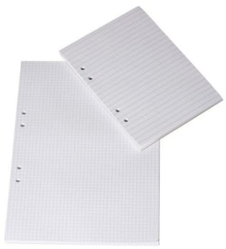 Limblock A5 rutat 100st blad hålat