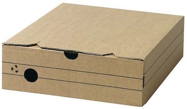 Arkivbox A4 6cm wellpapp