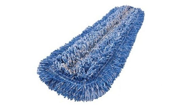 Moppgarn Microwet Duotex blue 62 torr/fukt/våt små dubbla öglor