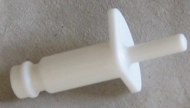 Spolmunstycke ewacs 1,8mm öron plast öronspolare