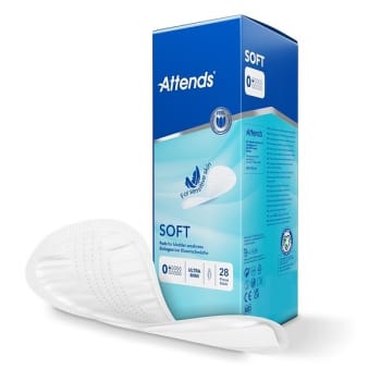 Inko skydd Attends Soft Ultra Mini 0. 20,5x6,5cm, ABS ISO 83ml