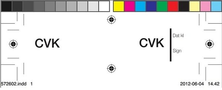 Etikett självh cvk vit/svart text 250/rle
