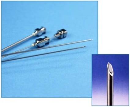 Spinalnål Mediplast 0,9x150mm. Steril, quincke med introducer