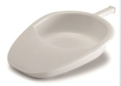 Stickbäcken 29 cm vit. Plast, polypropylen