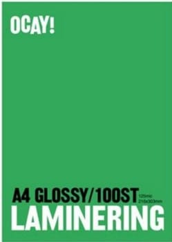 Lamineringsficka A4 2x80mic