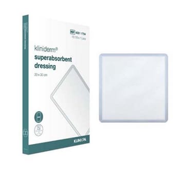 Kliniderm superabsorbent 20x30cm steril