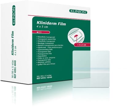 Kliniderm Film 4 X 5 Cm *S* Semiperm. Polyuretan Steril