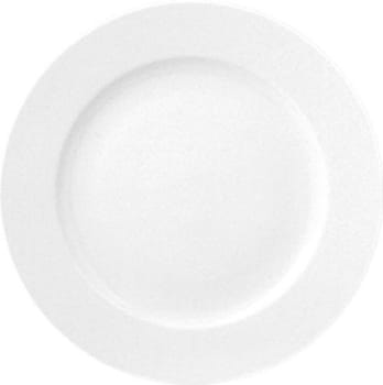 Tallrik Deli flat vit ø27cm porslin stapelbar