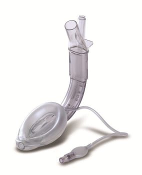Larynxmask lma Supreme nr 5 engångs böjd med cuff