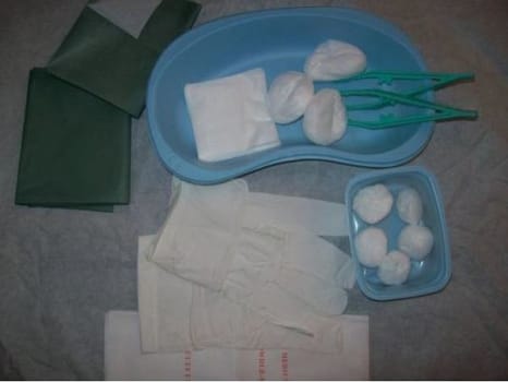 Kateterset Ast Medical stort non-woven. Steril, latexfri