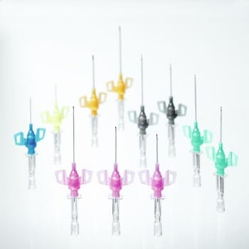 PVK Kanyl Infusion 18g 1,3x32mm Grön Stickskydd Introcan Safety 3