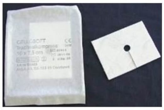 Kompress Cellosoft trakeal 7,5x10cm steril, med slits