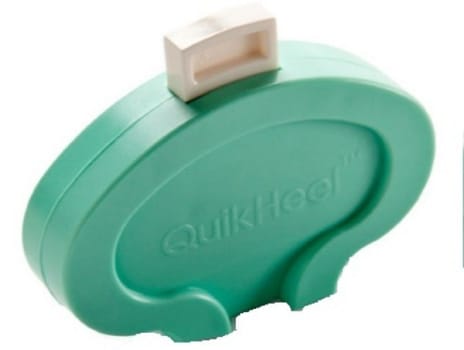 Lansett microtainer quickheel 1,0mm steril 2,5mm blad högflöde grön