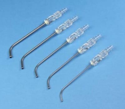 Sugkanyl endonasal 2,0x150mm steril m olivtip metall